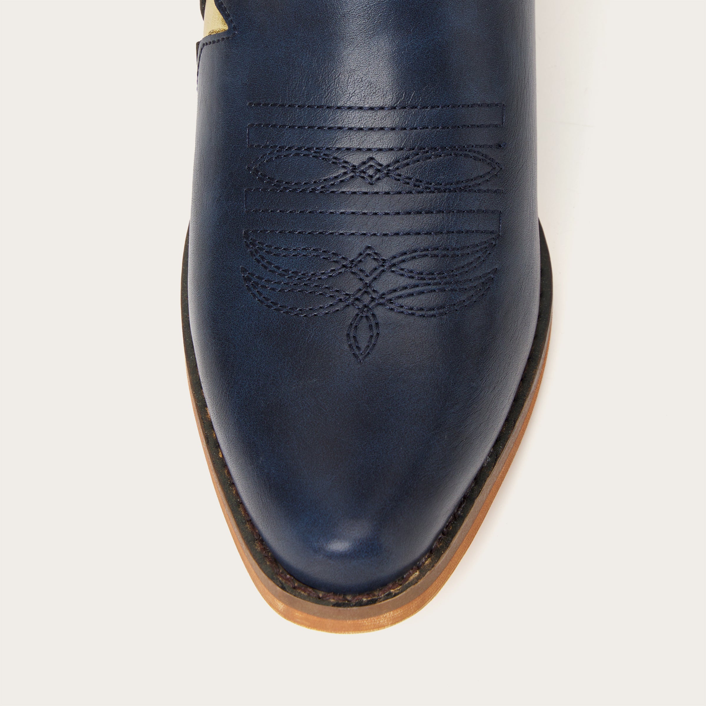 The Celestial – Midnight Blue Starry Western Boots