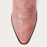 The Cattle – Dusty Rose Tall Western Boots with Tonal Embroidery