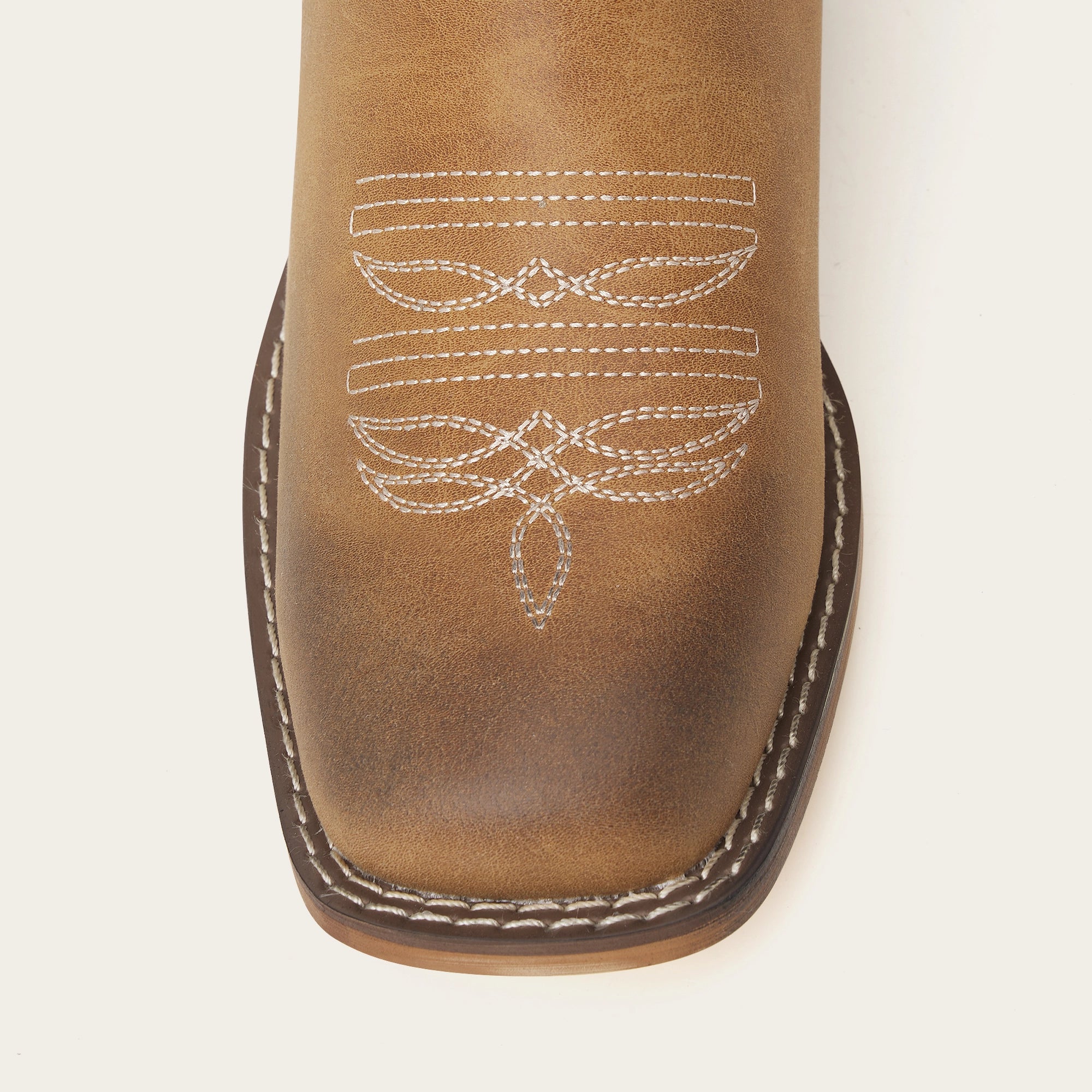 The Savannah – Floral Stitch Square Toe Cowgirl Boots